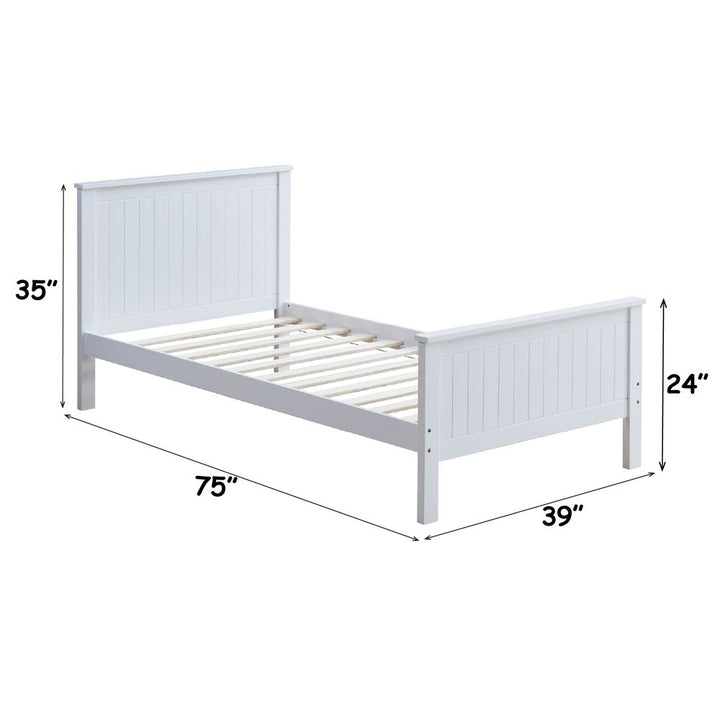 Bungalow Twin Bed – dimensions diagram