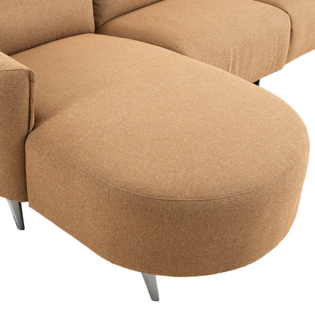Galten Power Sectional, Brown - view 11