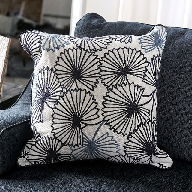 Sonora Loveseat, Dark Navy - view 4