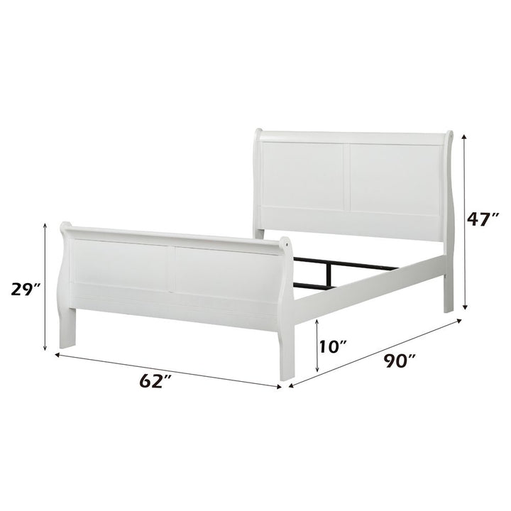 Louis Philippe Queen Bed