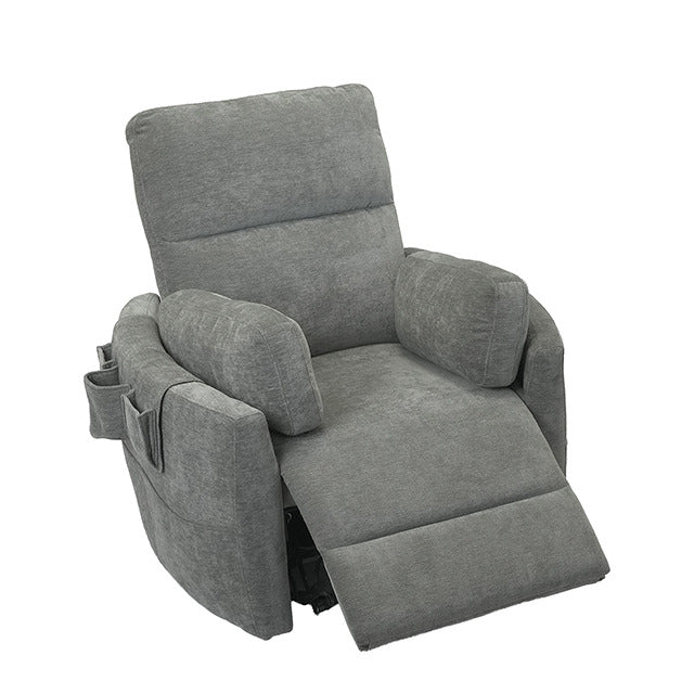 Rogers Power Recliner, Light Gray - view 2