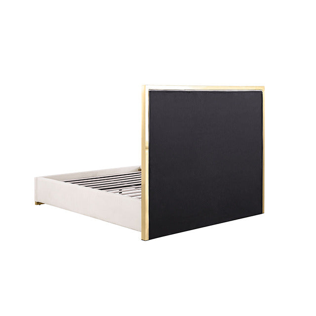 Bertoni Bed, Gold/White - view 4