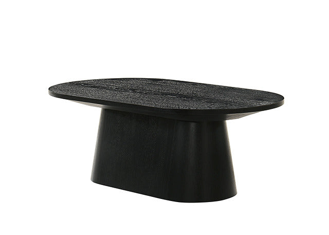 Halewood Oval Cocktail Table, Black