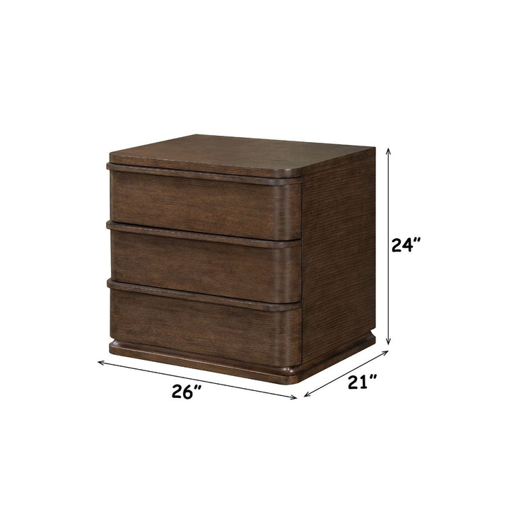 Zoey Nightstand – dimensions diagram