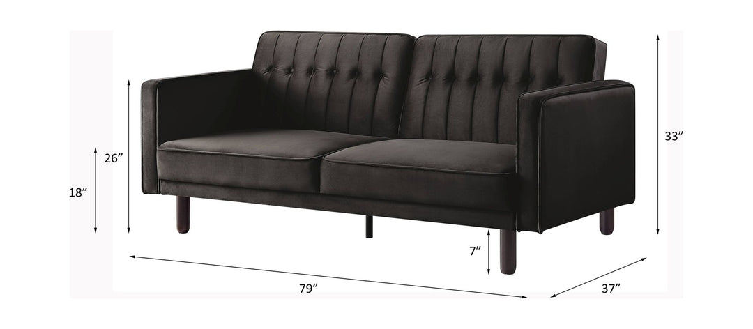 Qinven Adjustable Sofa – line drawing