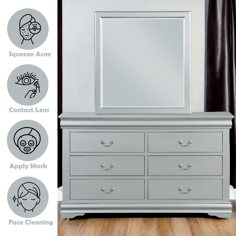 Louis Philippe III Mirror – features callout