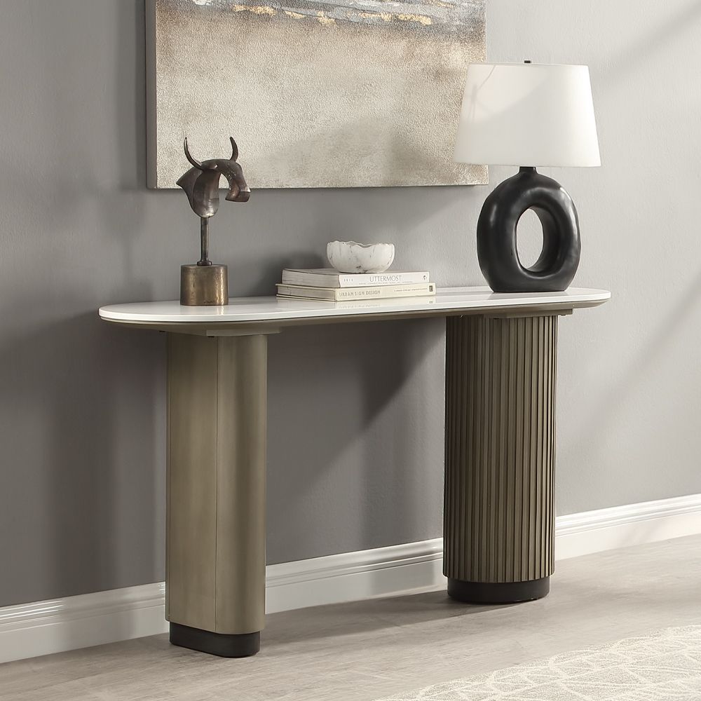 Clayten Sofa Table w/Engineered Top