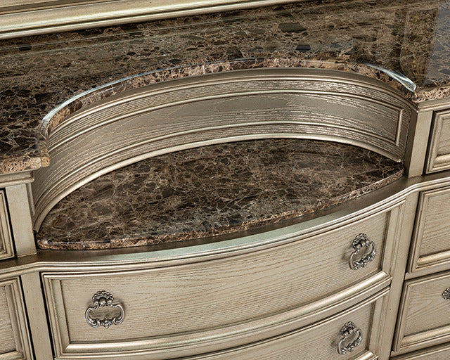 Fromberg Dresser W/ Marble Top - view 6