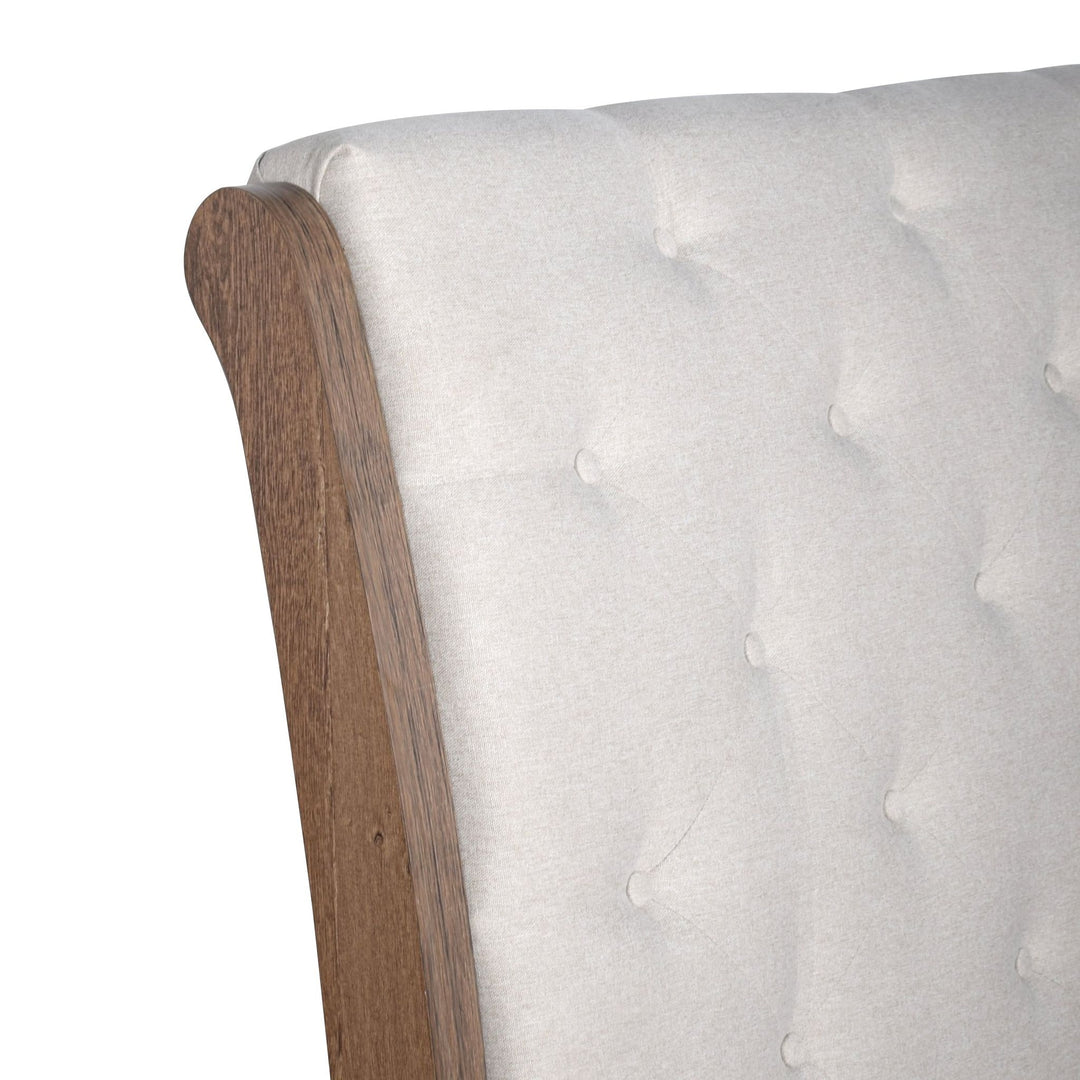 Coventry Hall 6/6/ 5/0 Ek/q Side Rails-Pecan