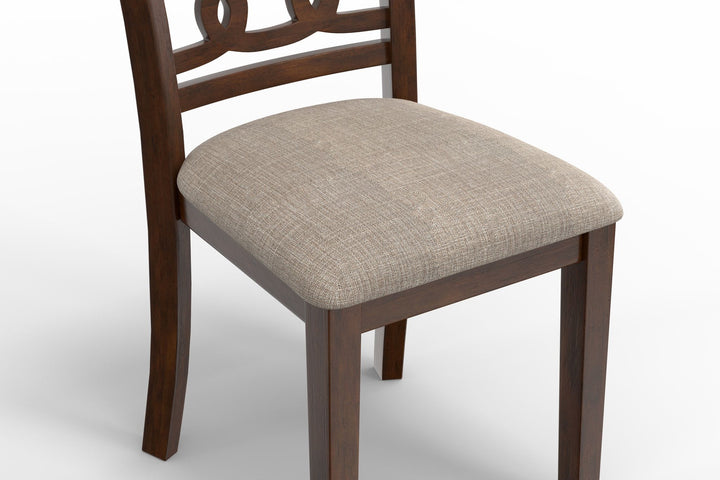 Gia 3 Pc 42" Drop Leaf Dining Table &amp; 2 Chairs-Cherry