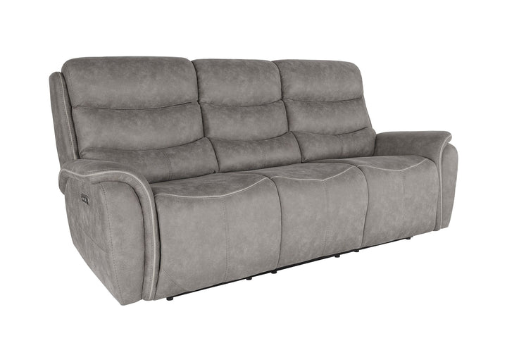 Kamari Sofa W/pwr Hr &amp; Fr-Gray