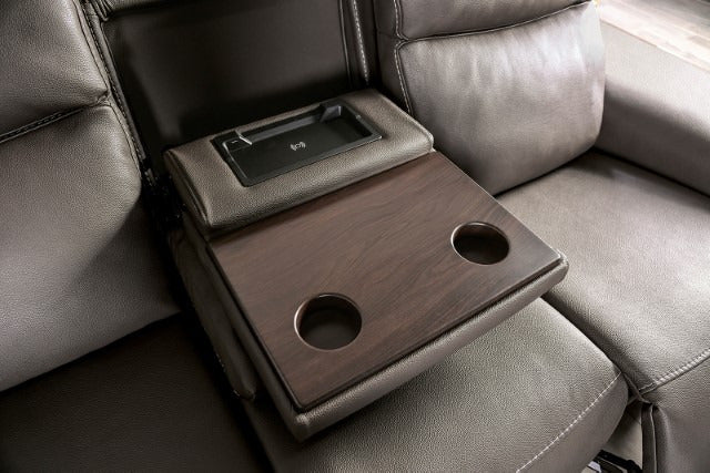 Artemia Power Sofa, Gray - view 5