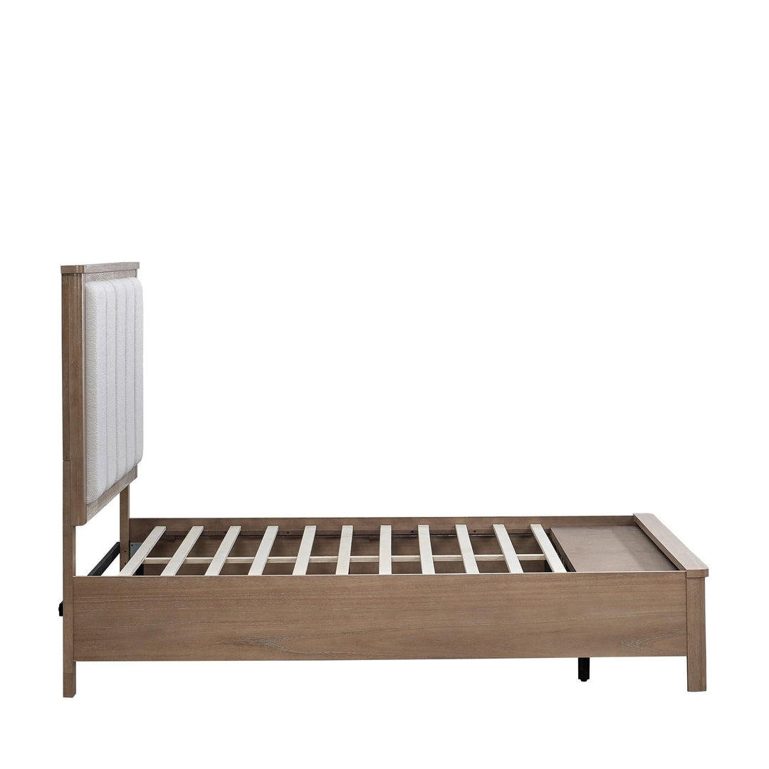Anika 5/0 Q Panel Headboard-Natural