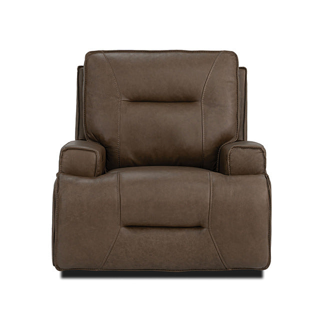 Dallas Oversized Power Recliner, Cocoa Brown - view 2