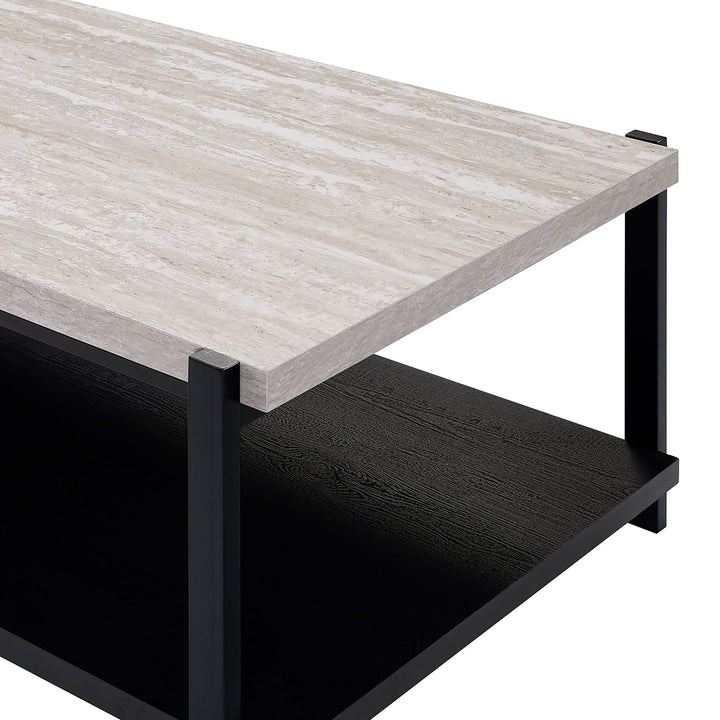 Linea  3 Pc Occasional Set- 1 Coffee &amp; 2 End Tables-Lt Gray F
