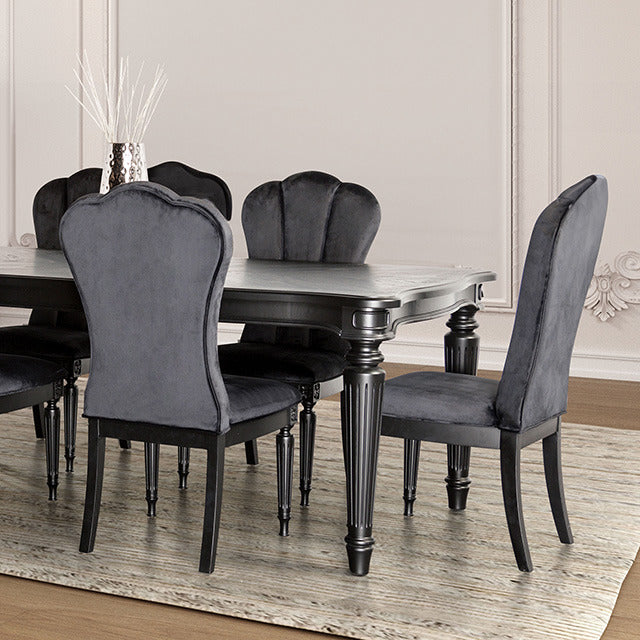 Melodi Parc Dining Table, Black