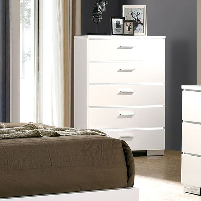 Carlie Chest, White