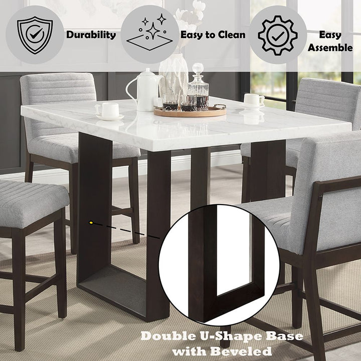 Edwyn Counter Height Table – features callout