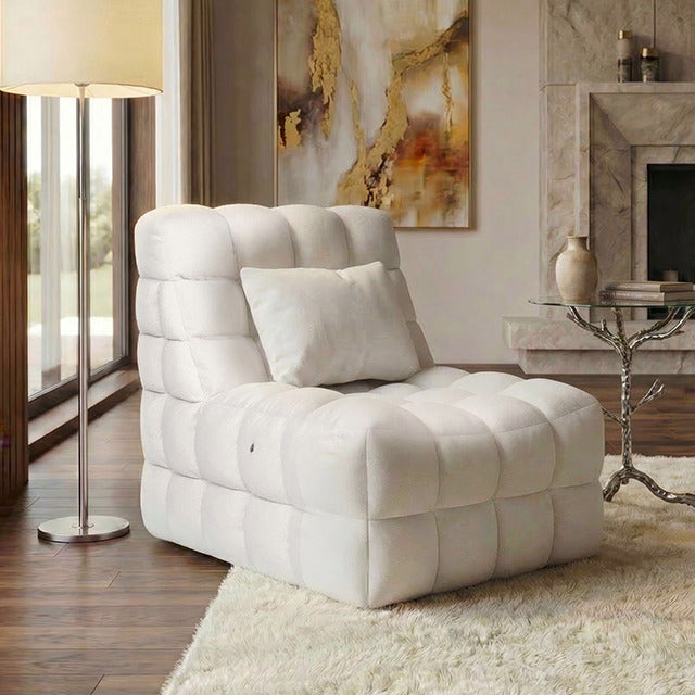 Kamili Massage Chair, White - view 4