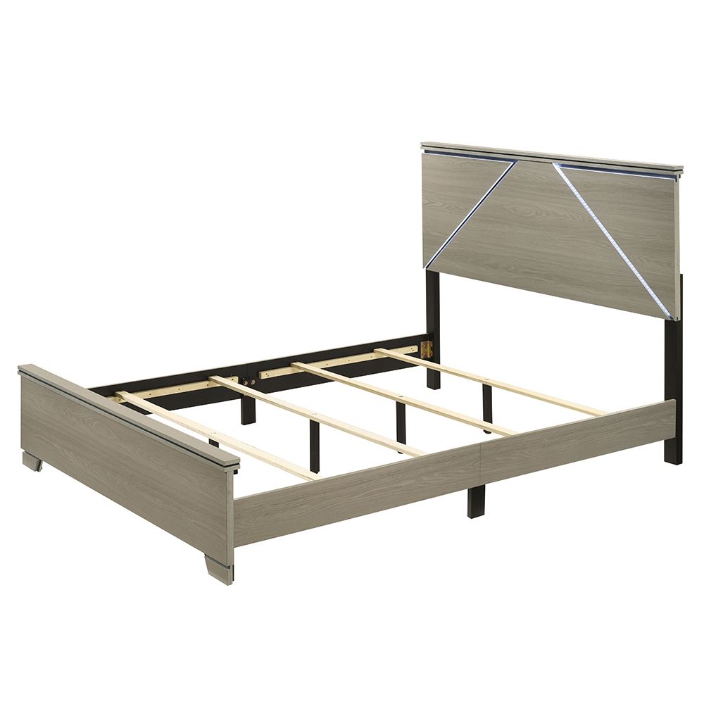 Joanna Queen Bed with LED