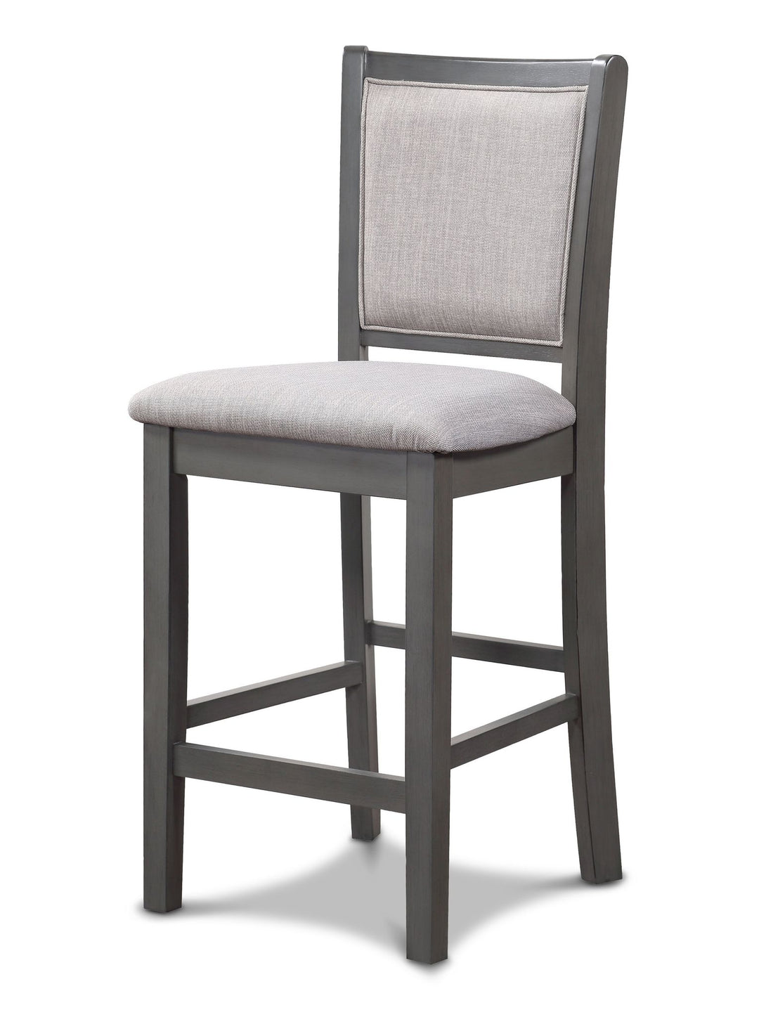 Amy Counter Chair (2/ctn)-Gray