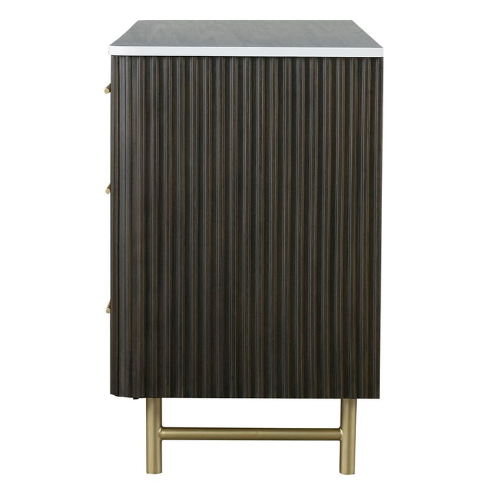 Clayten Dresser w/Marble Top – view 4