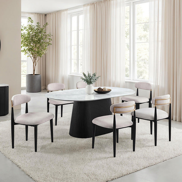 Lynton Oval Dining Table - view 2