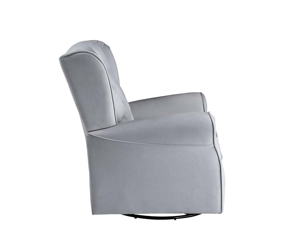 Zeger Swivel Chair with Glider