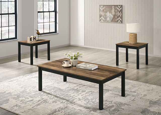 Findlay 3 Pc. Table Set, Brown - view 3