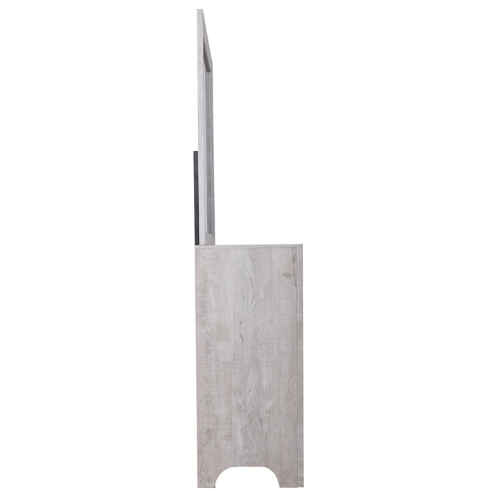 Biscayne Mirror- Driftwood
