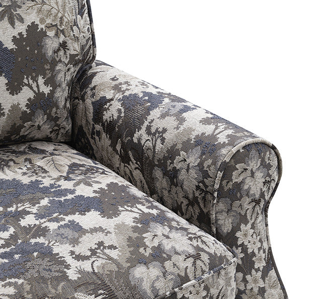 Penryn Swivel Accent Chair, Slate Blue - view 8