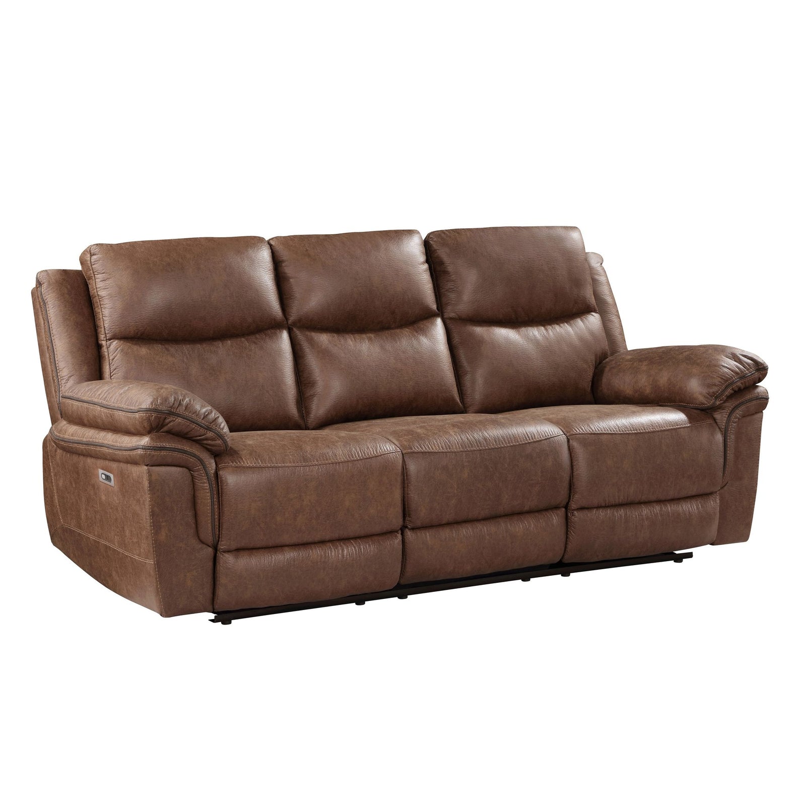 Ryland Sofa W/pwr Fr- Brown