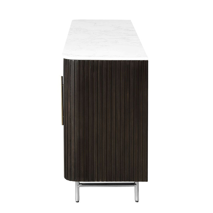 Clayten Server w/Marble Top &amp; Fireplace – view 5