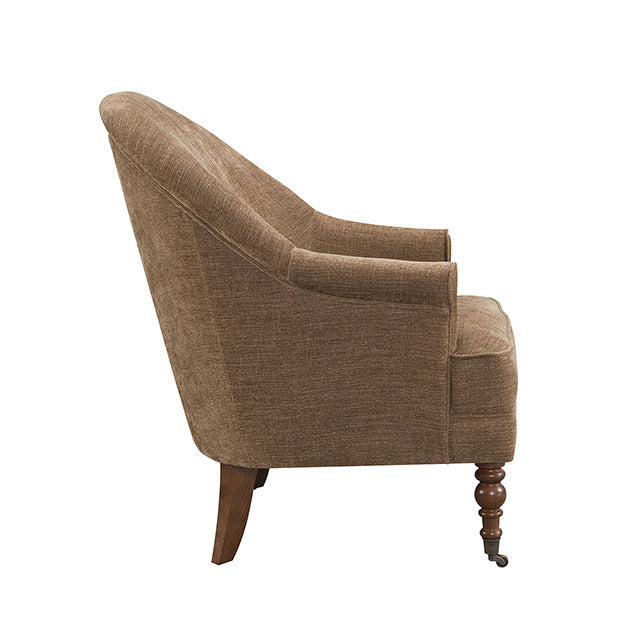 Raelyn Accent Chair, Bison Brown - view 3