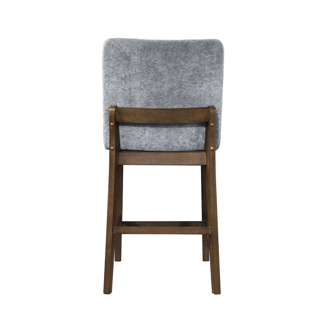 Kody Upholstered Counter Chair (2 Per Carton)-Stone Gray