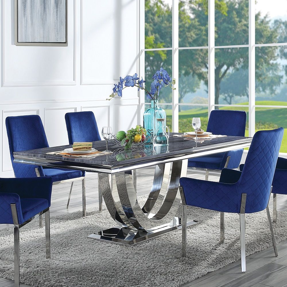 Cambrie Dining Table with Engineered Stone Top