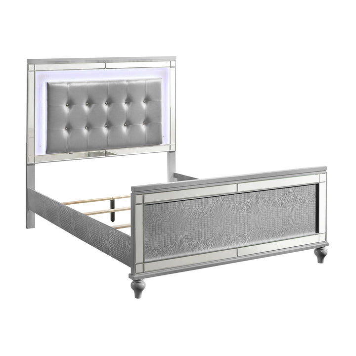 Valentino 5/0-6/6 Q/ek Side Rails-Silver