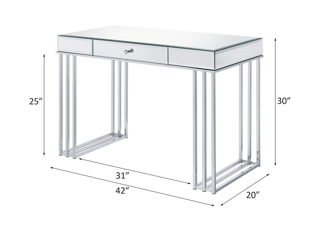 Critter Writing Desk – line drawing