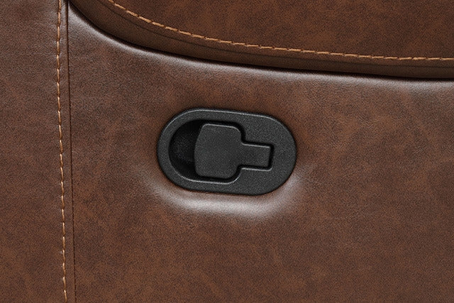 Tepic Loveseat, Brown - view 4