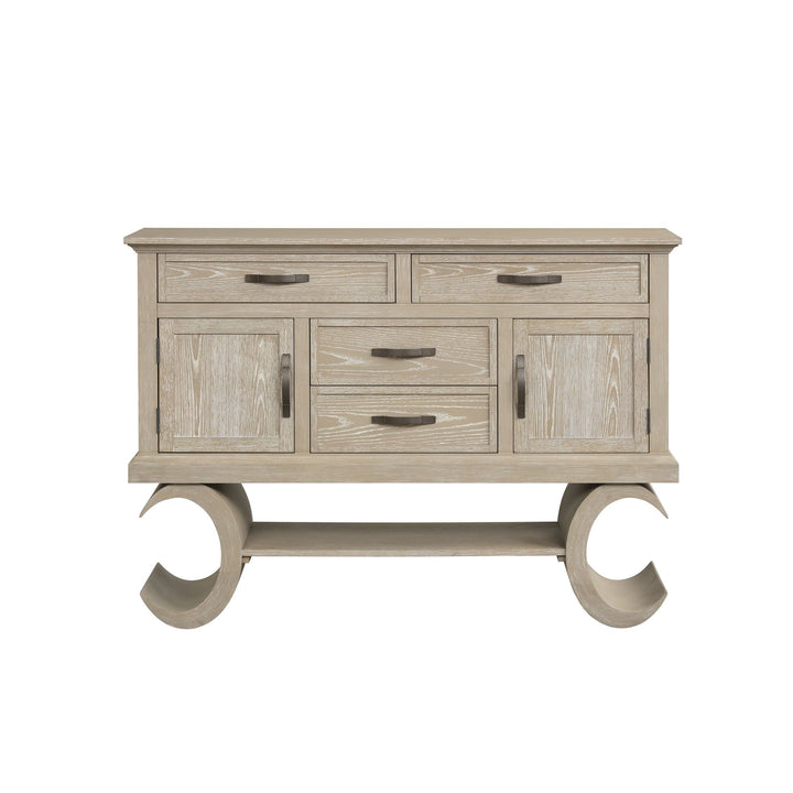 Gwendolyn Server-Cerused Taupe
