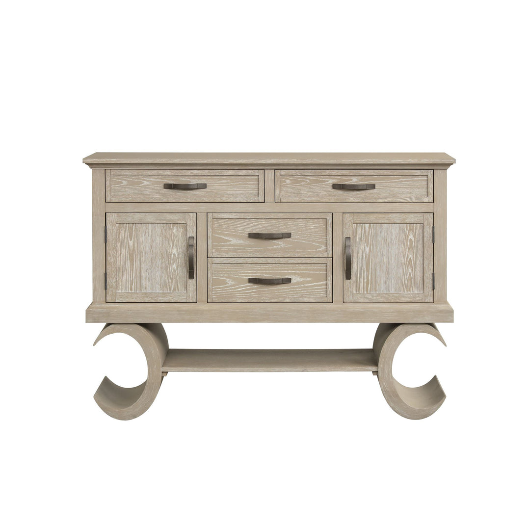 Gwendolyn Server-Cerused Taupe