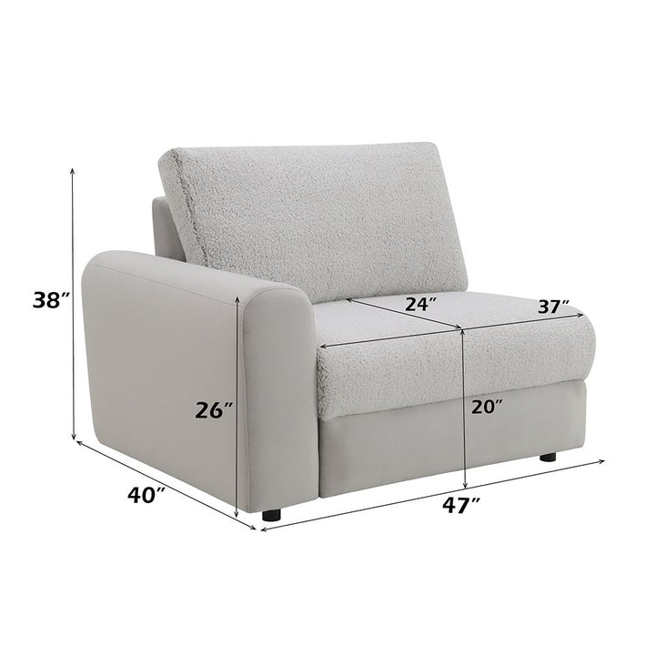 Tarrance Modular Power LF Power Recliner – dimensions diagram