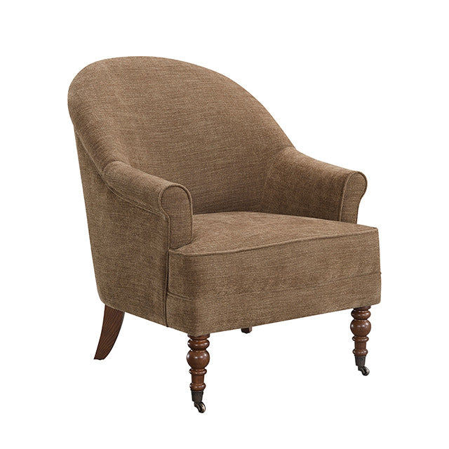 Raelyn Accent Chair, Bison Brown
