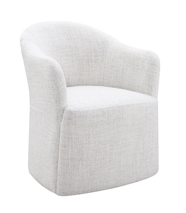 Sema Arm Chair, Pristine White