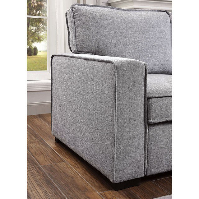 Ines Sectional, Gray - view 6