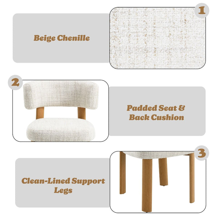 Ogin Side Chair (Set-2) – features callout