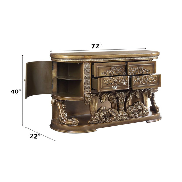 Constantine Dresser – dimensions diagram