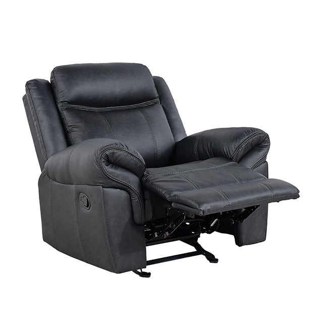 Agata Glider Recliner, Black