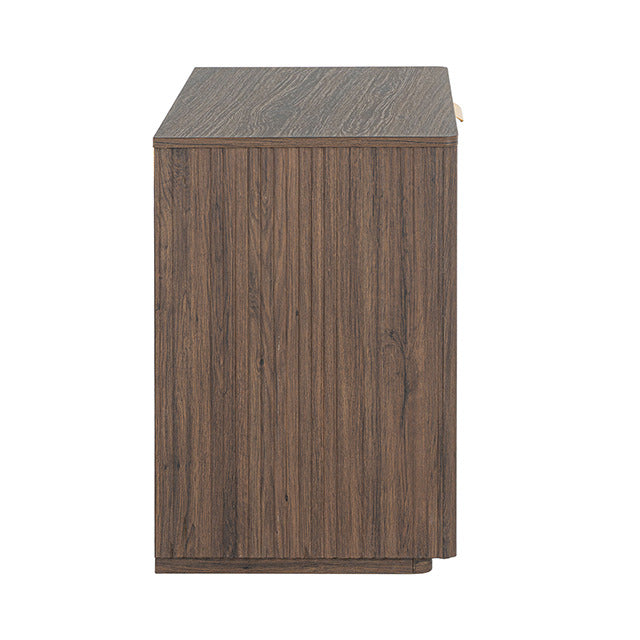 Gants Nightstand W/ Open Shelf, Walnut - view 5