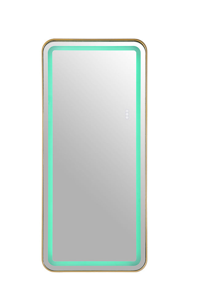 Katlyn Floor Mirror, Gold - view 6